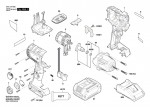 Bosch 3 601 JK4 000 Gds 18V-450 Hc Impact Wrench 18 V / Eu Spare Parts